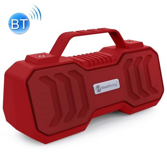 NewRixing NR-4500 Portable Wireless Bluetooth Stereo Speaker Red