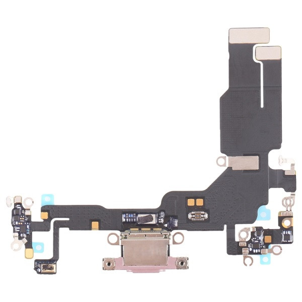 Original Charging Port Flex Cable for iPhone 15 (Pink)