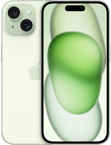 Apple iPhone 15 5G A3090 512GB Green (Nano Sim + eSIM)