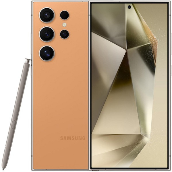 Samsung Galaxy S24 Ultra 5G SM-S928B Dual Sim 1TB Titanium Orange (12GB RAM) - Dual Nano Sim + Esim