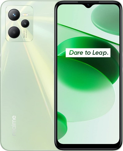 Realme C35 Dual Sim 128GB Glowing Green (4GB RAM) - Global Version