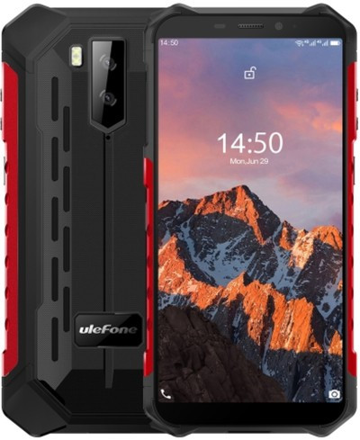 Ulefone Armor X5 Pro Rugged Phone Dual Sim 64GB Red (4GB RAM)