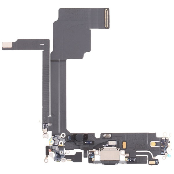 Original Charging Port Flex Cable for iPhone 15 Pro Max (Black)