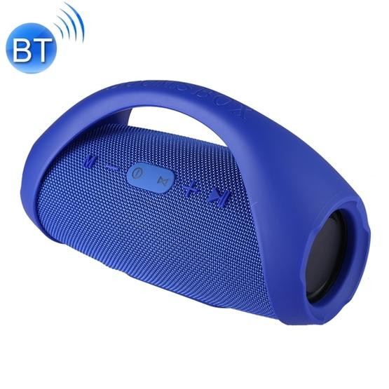 BOOMS BOX MINI E10 Splash-proof Portable Bluetooth V3.0 Stereo Speaker with Handle(Blue)