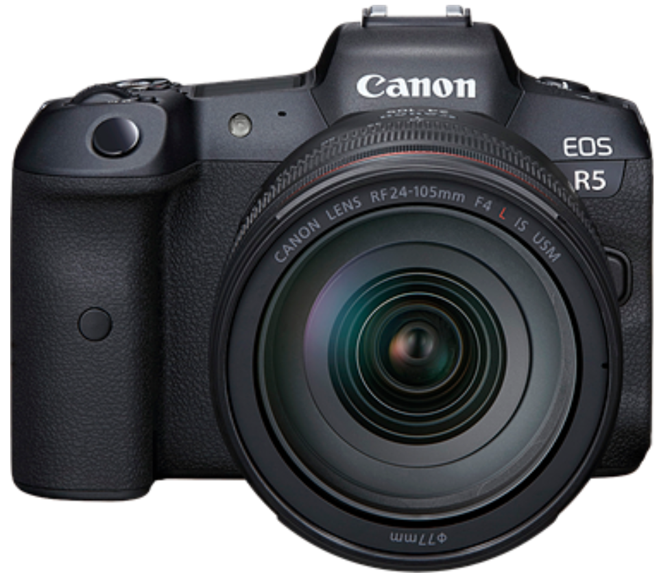 Canon EOS R5 Kit (RF 24-105mm f/4 IS USM) (No Adapter)