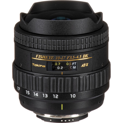 Tokina AT-X 107 AF DX 10-17mm f/3.5-4.5 Lens (Canon EF Mount)