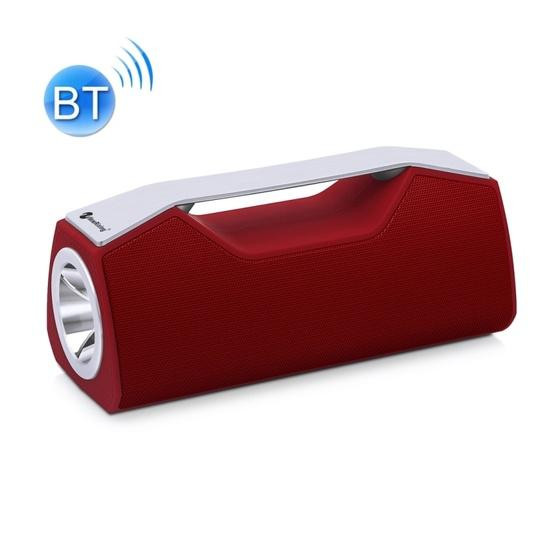 NewRixing NR-2028 Portable Lighting Wireless Bluetooth Stereo Speaker Red