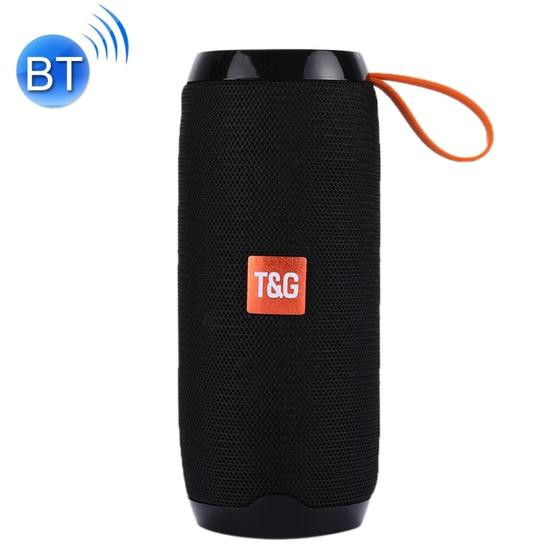 T&G TG106 Portable Wireless Bluetooth V4.2 Stereo Speaker with Handle Black