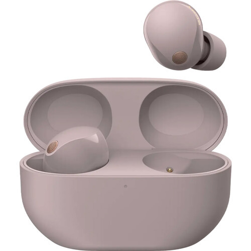 Sony WF-1000X M5 Wireless NC Earphones Smoky Pink