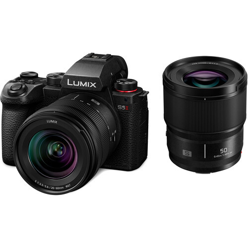 Panasonic Lumix DC-S5 II Twin Kit (20-60mm f/3.5-5.6) & (50mm f/1.8)