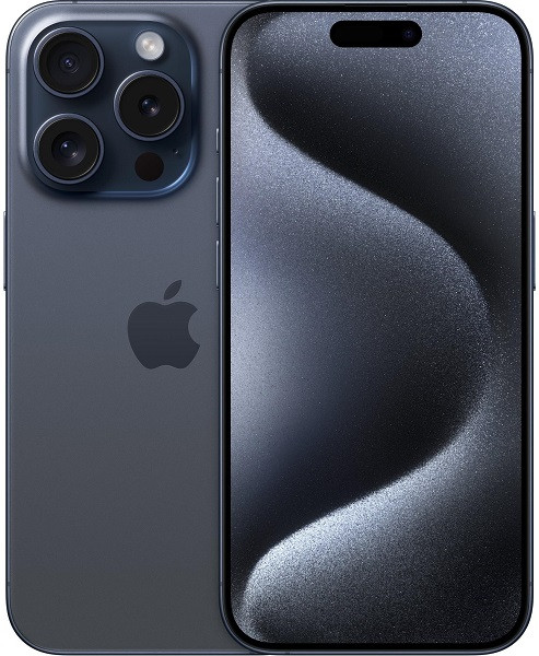 Apple iPhone 15 Pro 5G A3104 128GB Blue Titanium (Dual Nano Sim)