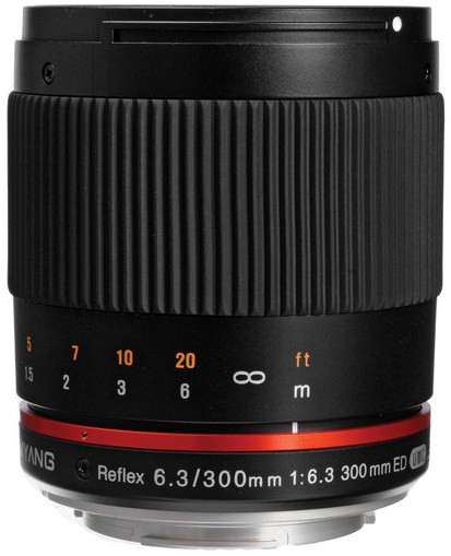Samyang 300mm f/6.3 Mirror Lens Black (M4/3 Mount)