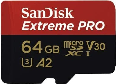 Sandisk 64GB A2 Extreme Pro 170MB/s MicroSDXC