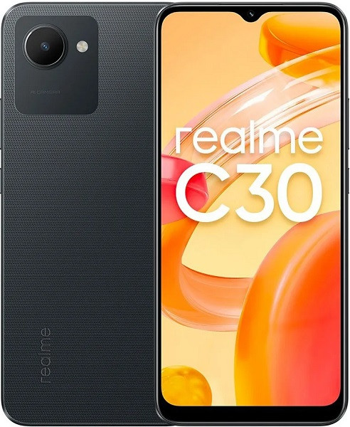 Realme C30 Dual Sim 32GB Black (3GB RAM)