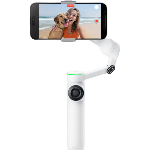 Insta360 Flow 2 Pro Smartphone Gimbal Stabilizer (White)