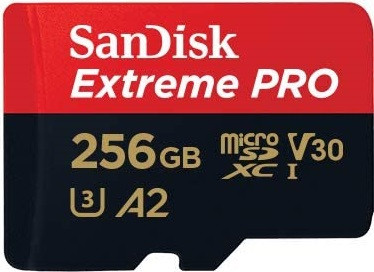 Sandisk 256GB A2 Extreme Pro 170MB/s MicroSDXC