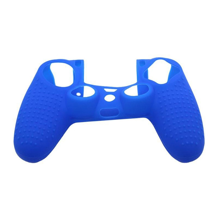 Non-slip Silicone Protective Case for Sony PS4 (Blue)