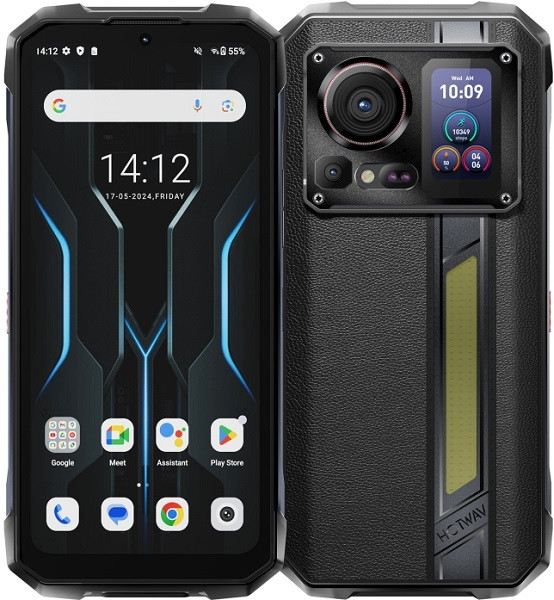 Hotwav Hyper 7 Pro Rugged Phone Dual Sim 256GB Black (16GB RAM)