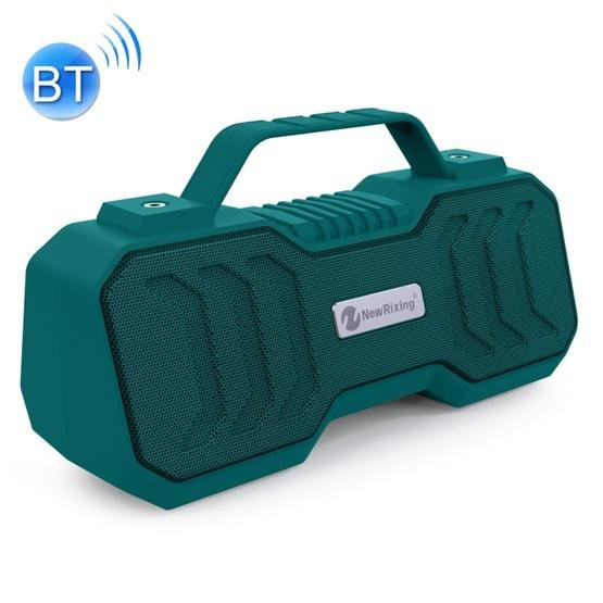 NewRixing NR-4500 Portable Wireless Bluetooth Stereo Speaker Green