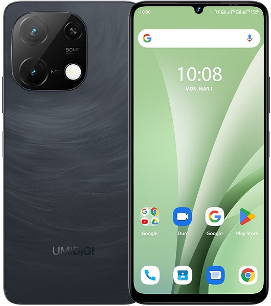 UMIDIGI G9C Dual Sim 128GB Black (6GB RAM)