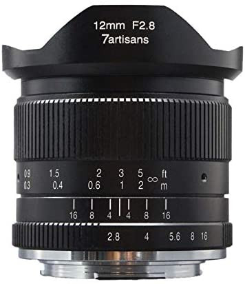 7Artisans 12mm f/2.8 APS-C Fixed Focus Lens (Fuji X Mount)