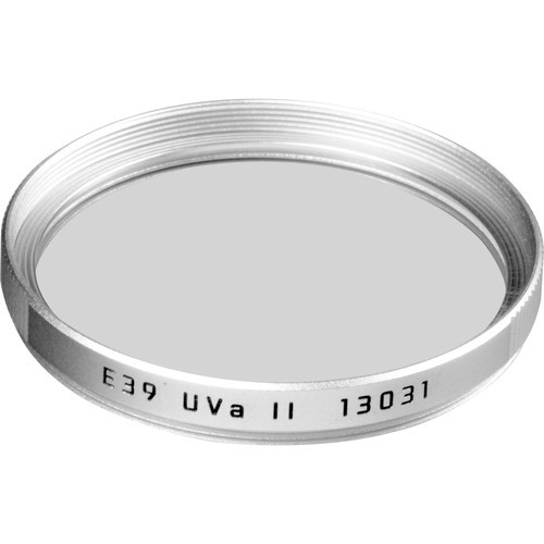 Leica E39 UVa II Lens Filter (Silver)