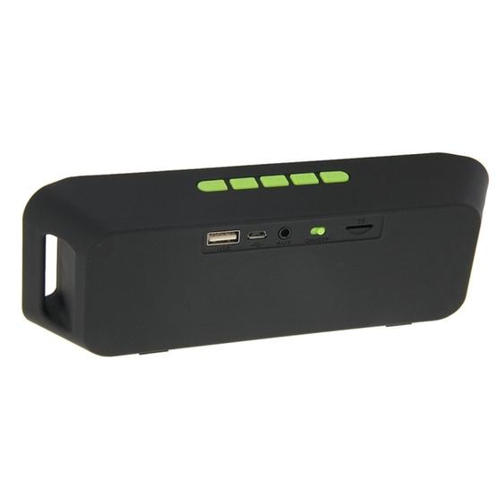 Portable Stereo Wireless Bluetooth Music Speaker(Green)