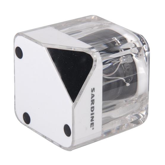 SARDiNE B5 Crystal Case Multifunctional Wireless Bluetooth Speaker White