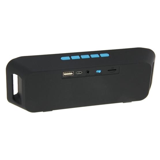 Portable Stereo Wireless Bluetooth Music Speaker(Blue)