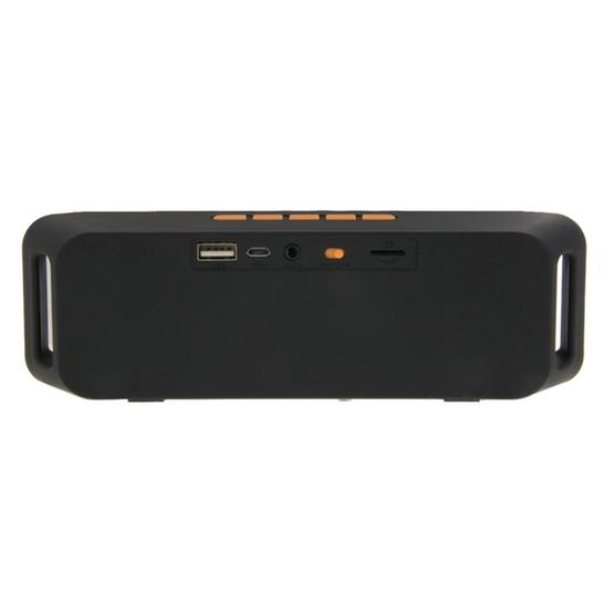 Portable Stereo Wireless Bluetooth Music Speaker(Orange)