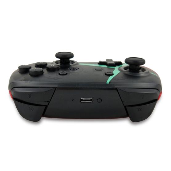 Wireless Game Pro Controller With Screenshot Vibration Function for N-Switch(Red)