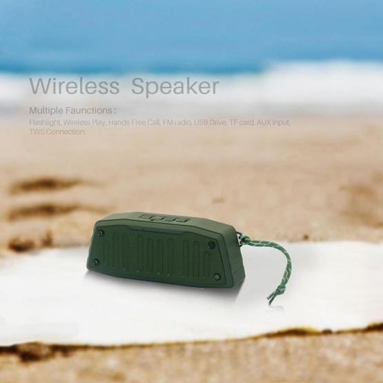 NewRixing NR-4019 Outdoor Portable Bluetooth Speaker Red
