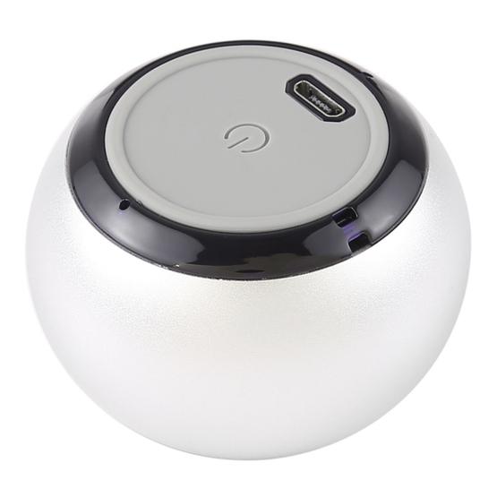 Mini Metal Wireless Bluetooth Speaker(Silver)